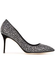 pointed crystal pumps Giuseppe Zanotti Design