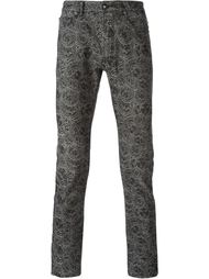 джинсы 'Optical' Versace