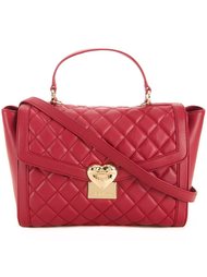 стеганая сумка-тоут Love Moschino