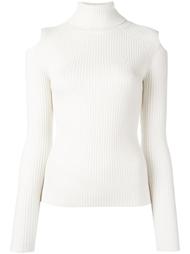 cut-off shoulders sweater Theory