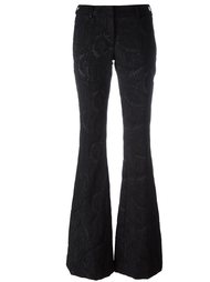 jacquard flared trousers Faith Connexion