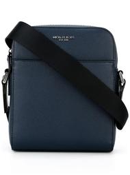 zip up messenger bag Michael Kors