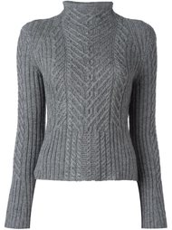 джемпер вязки косичкой Polo Ralph Lauren