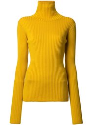 пуловер 'Highneck Wide Rib' Le Ciel Bleu