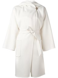 belted hooded coat Max Mara