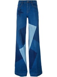 лоскутные джинсы  Stella McCartney