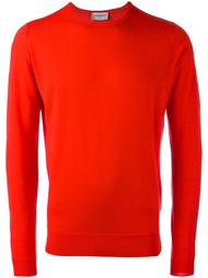 свитер с круглым вырезом   John Smedley