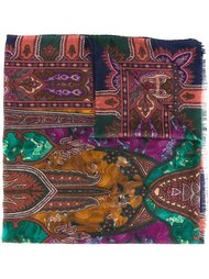 шарф с узором пейсли Etro