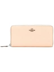 кошелек с круговой молнией Coach