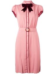 belted buttoned dress Alice+Olivia