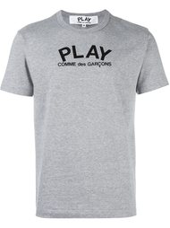 футболка с принтом логотипа Comme Des Garçons Play