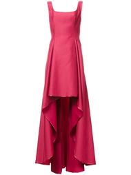 платье с неравномерной юбкой Alberta Ferretti
