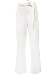 belted straight trousers Halston Heritage