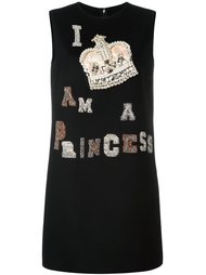 декорированное платье  Dolce &amp; Gabbana
