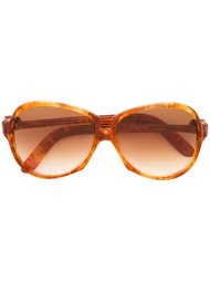 солнцезащитные очки в объемной оправе Yves Saint Laurent Vintage