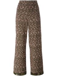 floral embroidered trousers Etro