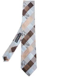 patchwork effect tie Etro