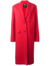 однобортное пальто MSGM