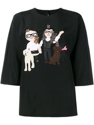топ с нашивкой 'Designers' Dolce &amp; Gabbana