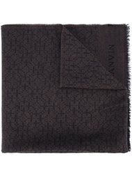 шарф с необработанными краями Lanvin