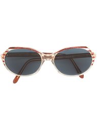 солнцезащитные очки в овальной оправе Yves Saint Laurent Vintage
