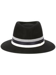 шляпа с контрастной вставкой  Maison Michel