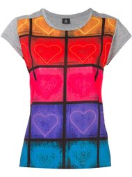 футболка с принтом в виде сердец Ps By Paul Smith