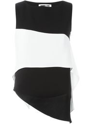 топ с драпированными деталями  McQ Alexander McQueen