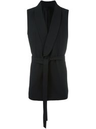 классический жилет с поясом Ann Demeulemeester
