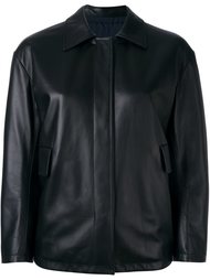 двусторонняя кожаная куртка Jil Sander