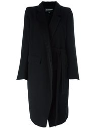 пальто с контрастными лацканами Ann Demeulemeester