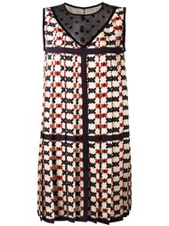 pixel check print dress Marc Jacobs