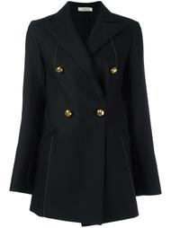 peaked lapel tied blazer Nina Ricci
