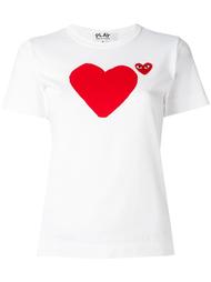 футболка с принтом в форме сердца Comme Des Garçons Play