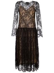 longsleeved lace dress Erika Cavallini