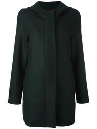 hooded coat Harris Wharf London
