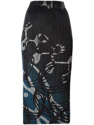 pleated midi skirt Pleats Please By Issey Miyake