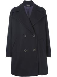 double-breasted mid coat Erika Cavallini