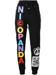 спортивные брюки с логотипом Nicopanda