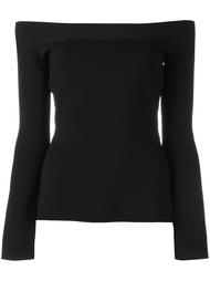 топ с открытыми плечами Roland Mouret