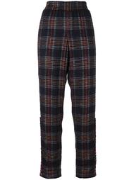 plaid trousers Chanel Vintage