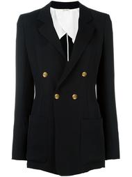 double breasted blazer Céline Vintage