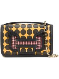 contrast print satchel bag Pierre Hardy