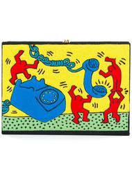 клатч Olympia Le-Tan x Keith Haring Olympia Le-Tan