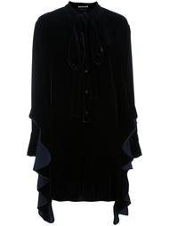 ruffled shirt dress Rochas