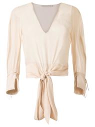 sheer blouse Giuliana Romanno