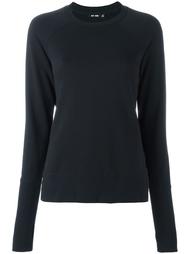 crew neck sweatshirt Blk Dnm