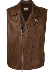 байкерский жилет Brunello Cucinelli