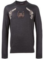 gun patch jumper Dolce & Gabbana