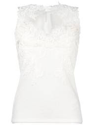 lace sheer panel blouse Ermanno Scervino
